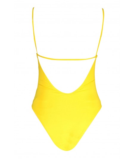 KARL LAGERFELD Női egyrészes fürdőruha | sárga