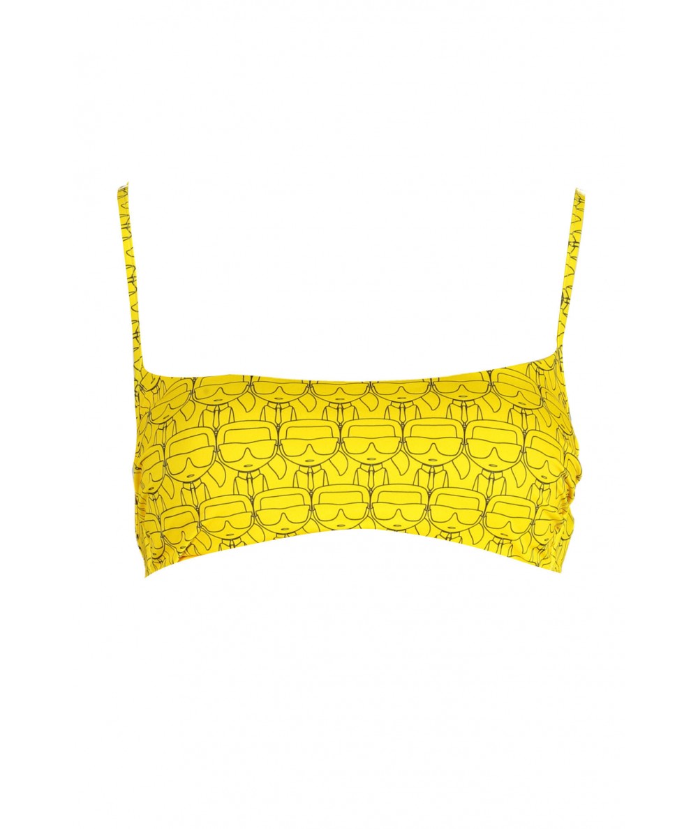KARL LAGERFELD Bikinifelső | sárga