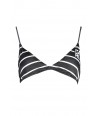 KARL LAGERFELD BEACHWEAR Bikinifelső | fekete