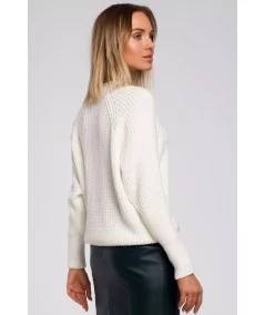 MOE Női pulóver M537 | ekrü