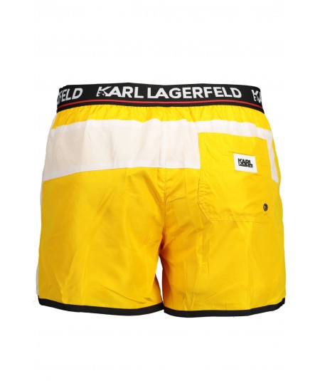 KARL LAGERFELD Férfi fürdőruha | sárga