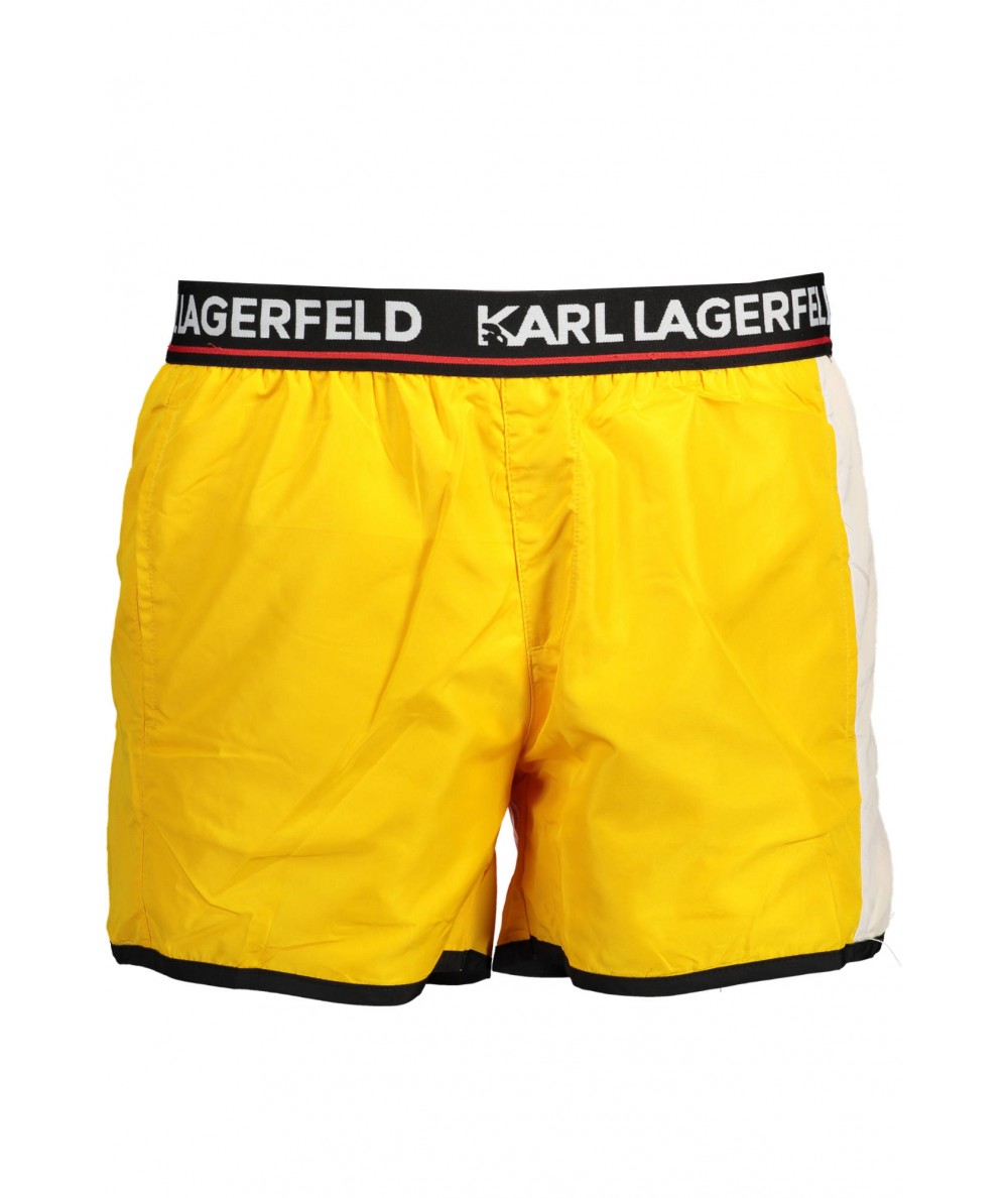 KARL LAGERFELD Férfi fürdőruha | sárga