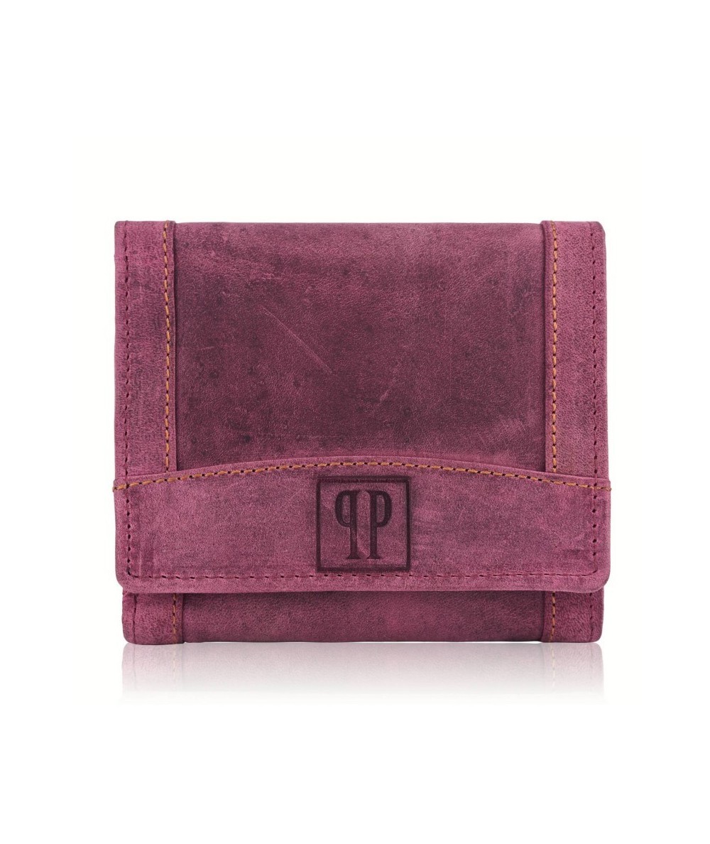 PAOLO PERUZZI női bőr pénztárca Vintage T-70-CHR | rózsaszín