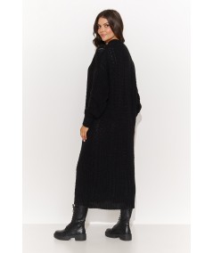 Naminou Női hosszú pulóver NU_S91 | fekete