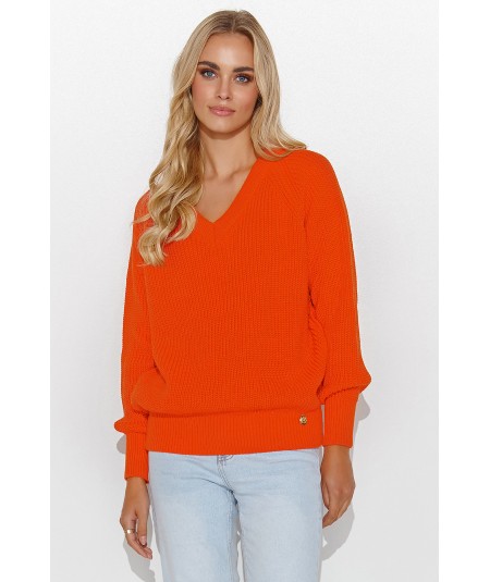 Macadamia Női pulóver S140 | narancs