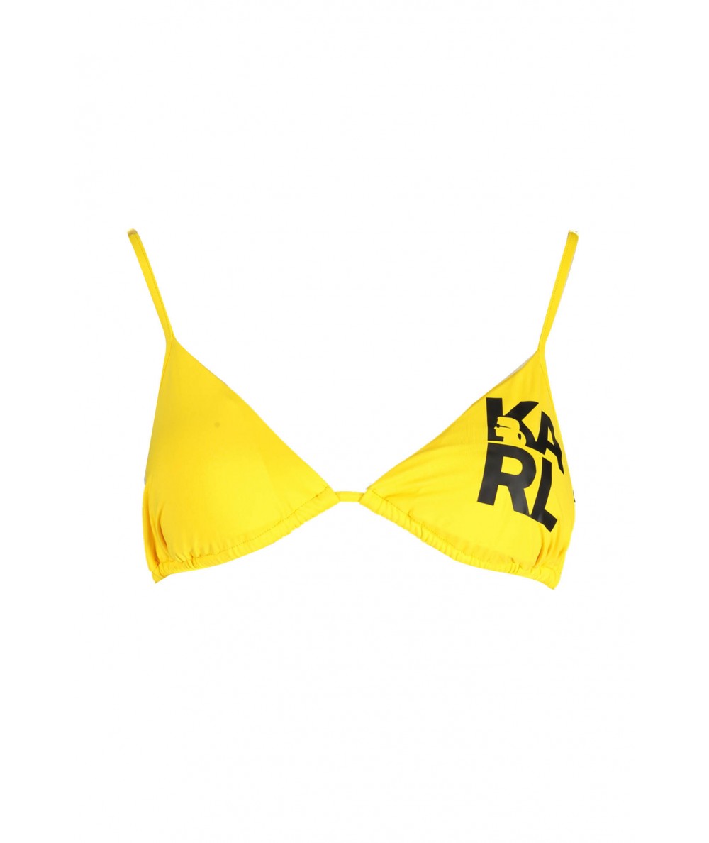 KARL LAGERFELD BEACHWEAR Bikinifelső | sárga