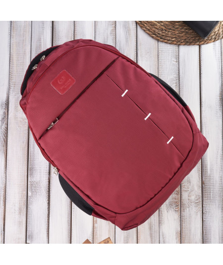 PAOLO PERUZZI Nagyméretű notebook hátizsák vízálló T-102-RD | Piros
