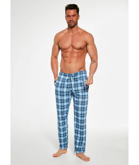 Cornette férfi pizsama nadrág | kék