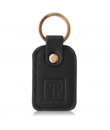PAOLO PERUZZI Női bőr pénztárca + kulcstartó Vintage ZUP-104-BL | fekete