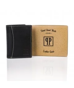 Paolo Peruzzi Férfi táska + pénztárca szett | fekete