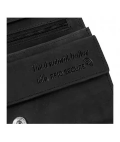 Paolo Peruzzi női szett, hátizsák és pénztárca | fekete
