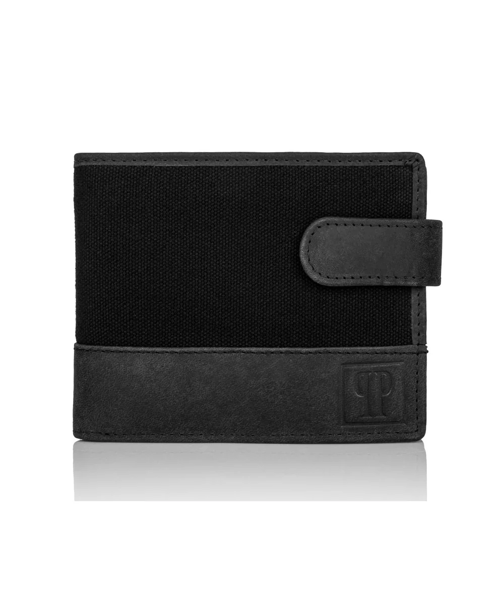 PAOLO PERUZZI Férfi RFID pénztárca | fekete