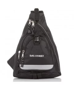 BAG STREET Sport hátizsák | fekete