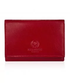 PAOLO PERUZZI RFID női bőr pénztárca | Piros