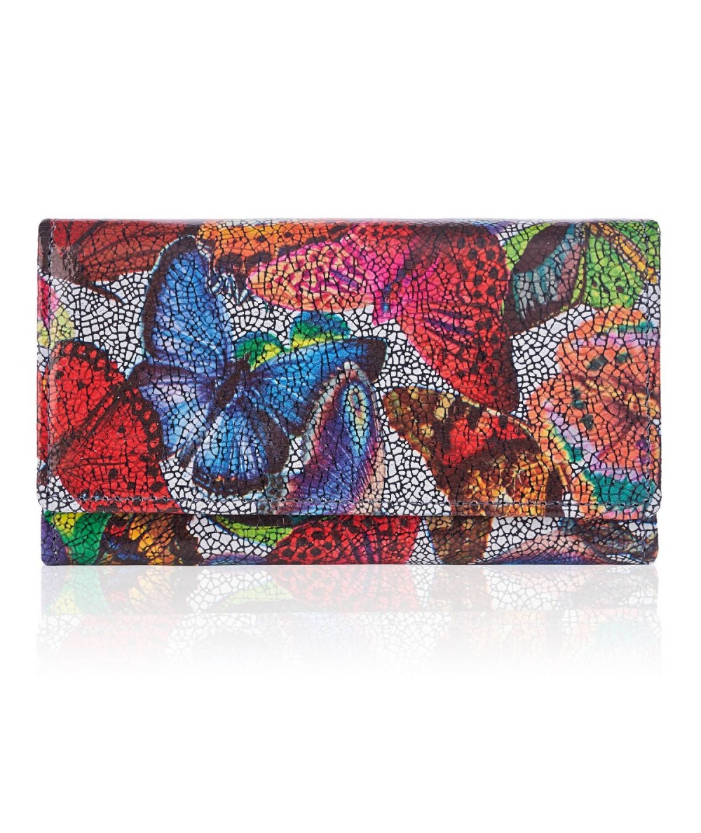 PAOLO PERUZZI Női bőr pénztárca | színes