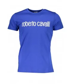 ROBERTO CAVALLI Férfi póló | kék